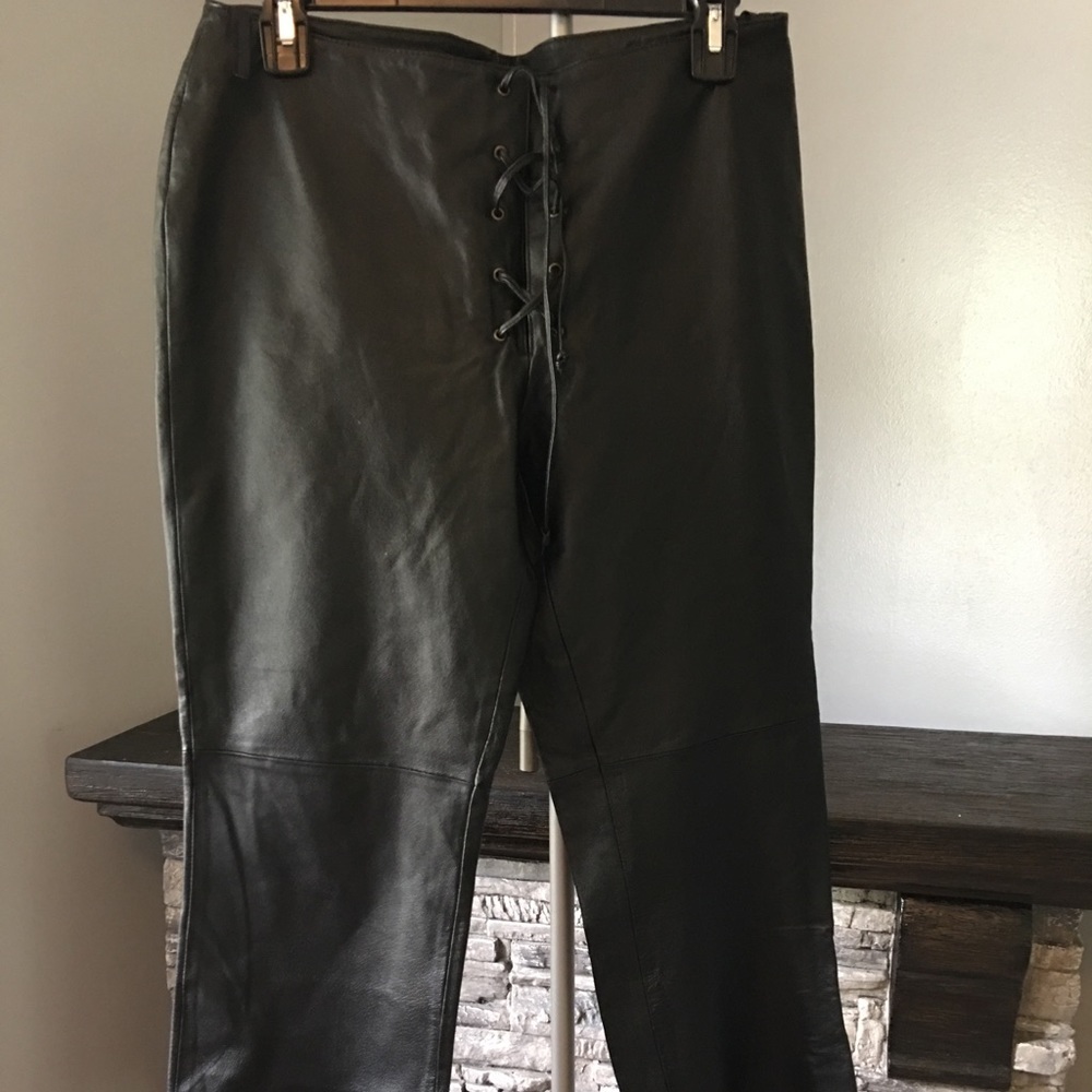 Leather Pants - size 10P